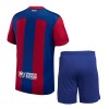 Original Trikotsatz FC Barcelona Heimtrikot 2023-24 Für Kinder